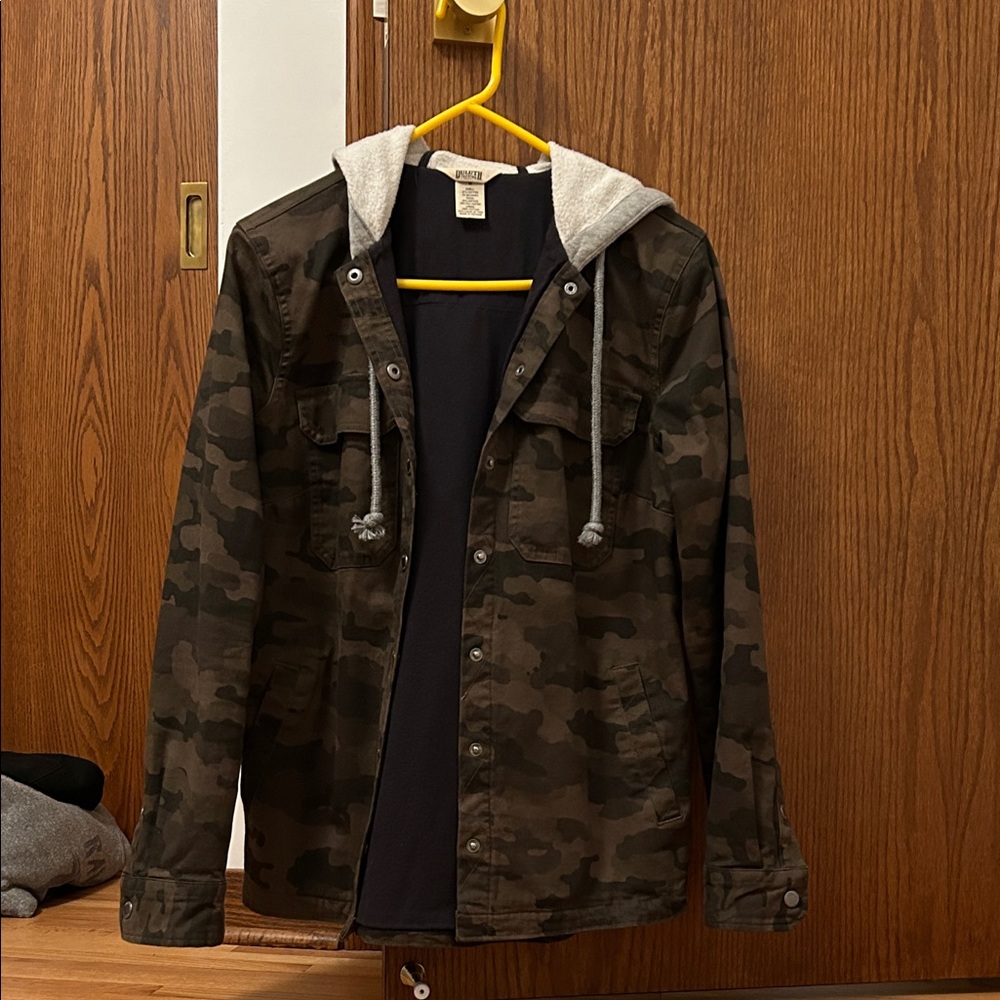 Duluth Trading company, women’s Camouflage Field Jacket with Hood